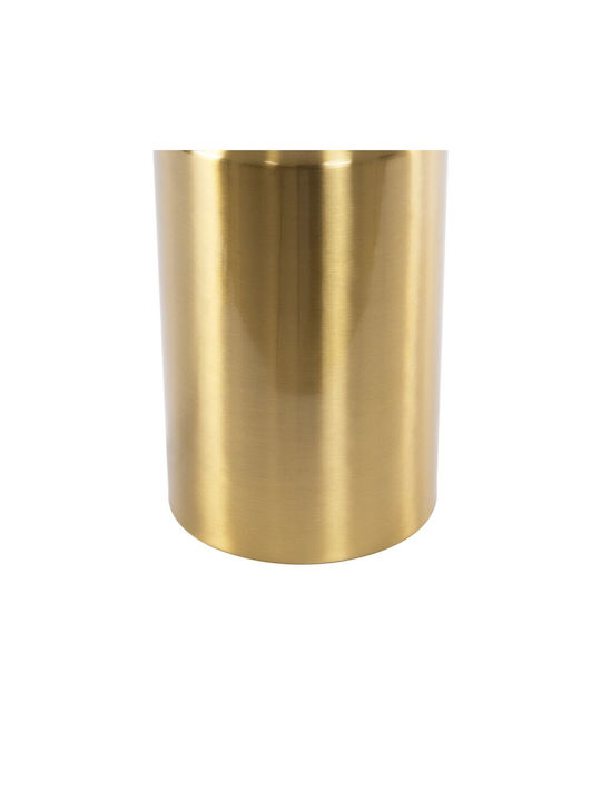 kelvo URANUS Table Lamp for Socket E27 with Gold Shade and Base