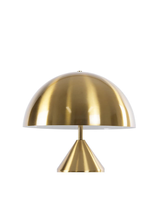 kelvo URANUS Table Lamp for Socket E27 with Gold Shade and Base