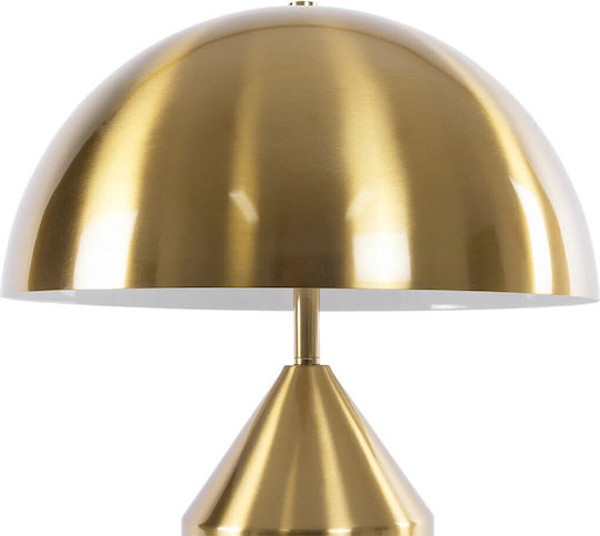 kelvo URANUS Table Lamp for Socket E27 with Gold Shade and Base