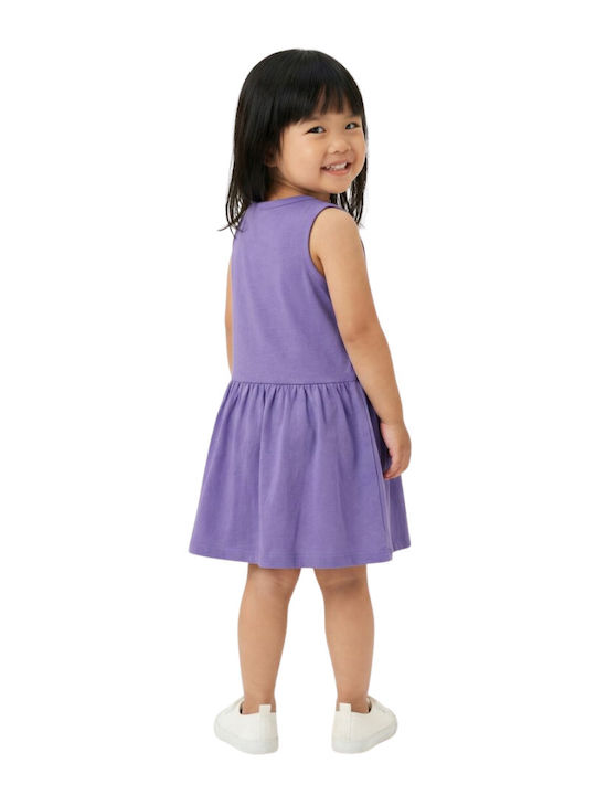 Kinderkleid Ärmellos Lilac