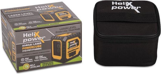 Helix Γραμμικό Αλφάδι Laser Πράσινης Δέσμης με Εύρος Εργασίας 20m