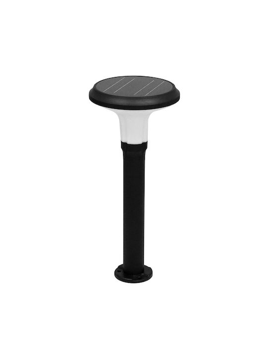 GloboStar Outdoor Floor Lamp Small Post LED 10W with Cold White Light IP65 Black