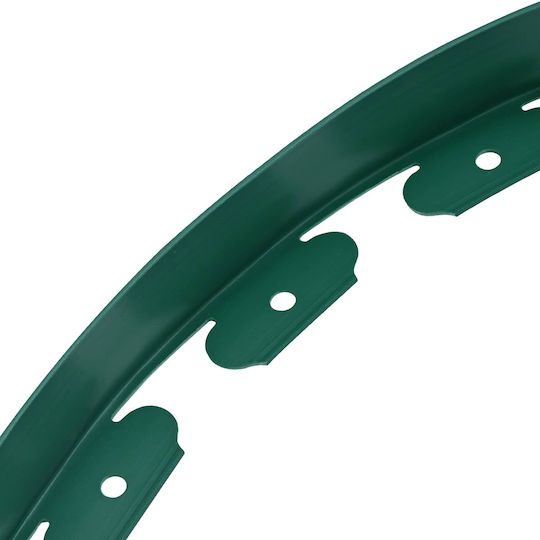 vidaXL Plastic Garden Border in Green Color xcm