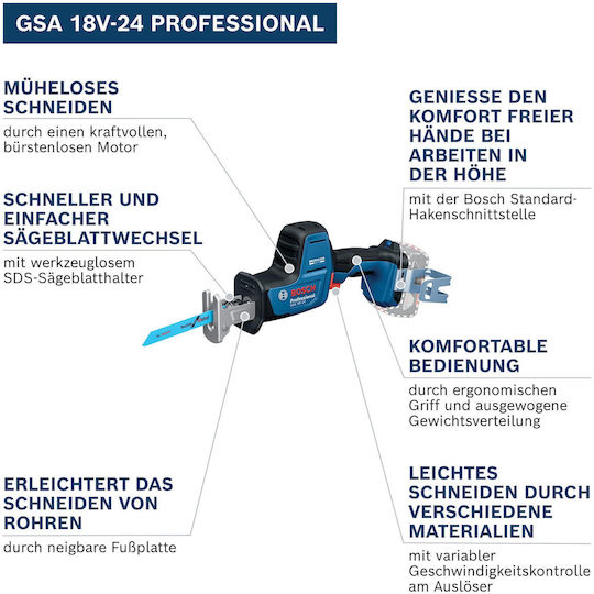 Bosch 06016A5101 Σεγάτσα 18V Solo