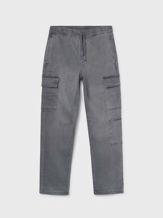 Kids Denim Trousers Gray