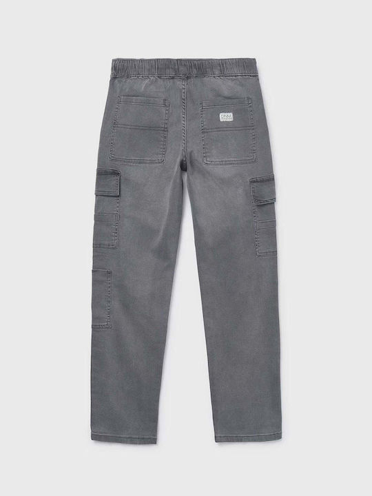 Kids Denim Trousers Gray