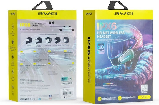 Awei Interfon Unic pentru Cască de Motocicletă cu Bluetooth