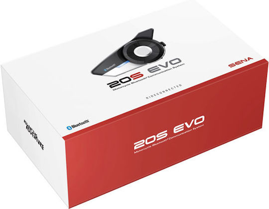Sena 20S Evo Μονή Ενδοεπικοινωνία για Κράνος Μηχανής με Bluetooth