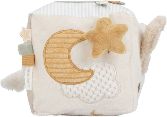 Little Dutch Κύβος Δραστηριοτήτων Newborn Naturals από Ύφασμα