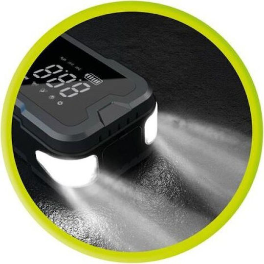 Mobile Origin CA01 Φορητός Εκκινητής Μπαταρίας Αυτοκινήτου 12000mAh με Power Bank / USB / Φακό / Τρόμπα 12V