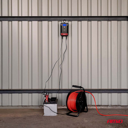 AMiO Pro Hook Φορτιστής Μπαταρίας Αυτοκινήτου 6/12V