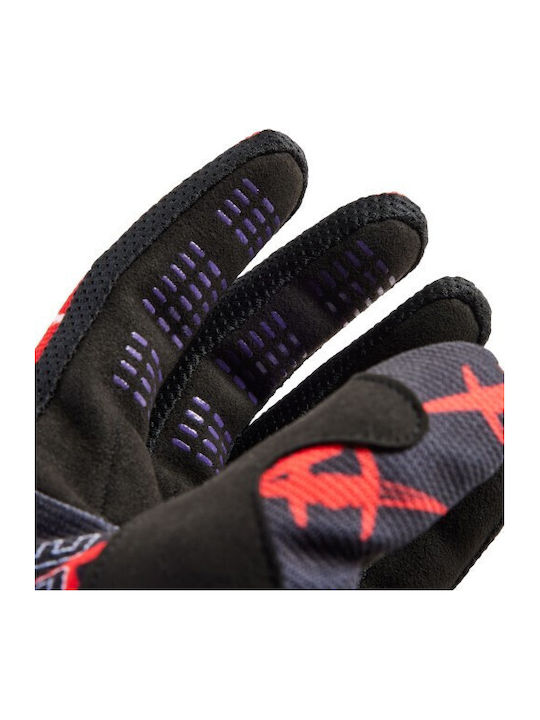 Fox 180 Barbed Wire Summer Men's Motocross Gloves Red