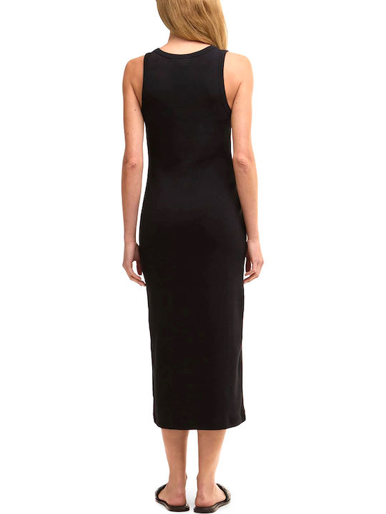 Summer Midi Dress Black