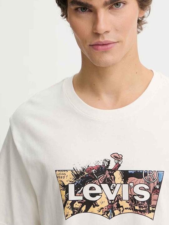 T-shirt Εκρού