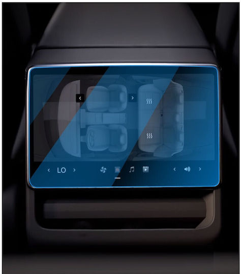 Set 2 Folii De Sticlă Temperată Alista Home Compatibile Tesla Model 3 Tesla Model Y Ecran Față Spate Anti Razele Albastre 4k Ultra Hd Anti Amprentă 2.5d Transparent