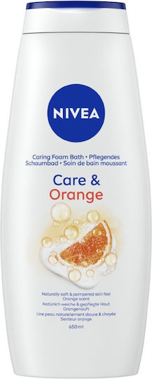 Nivea Care & Bubble Bath & Citrus Scent 650ml