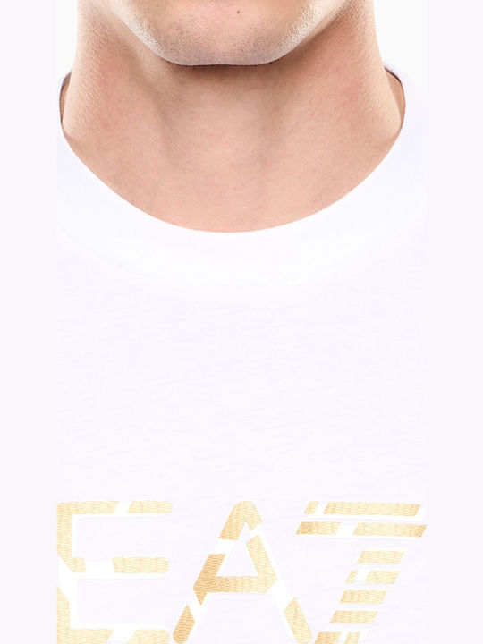 T-Shirt White-Gold