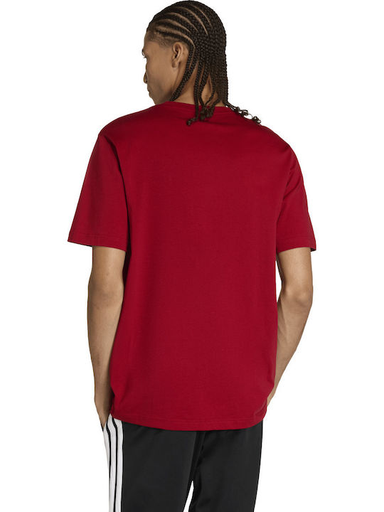 Graphic Tricou sport Active Maroon
