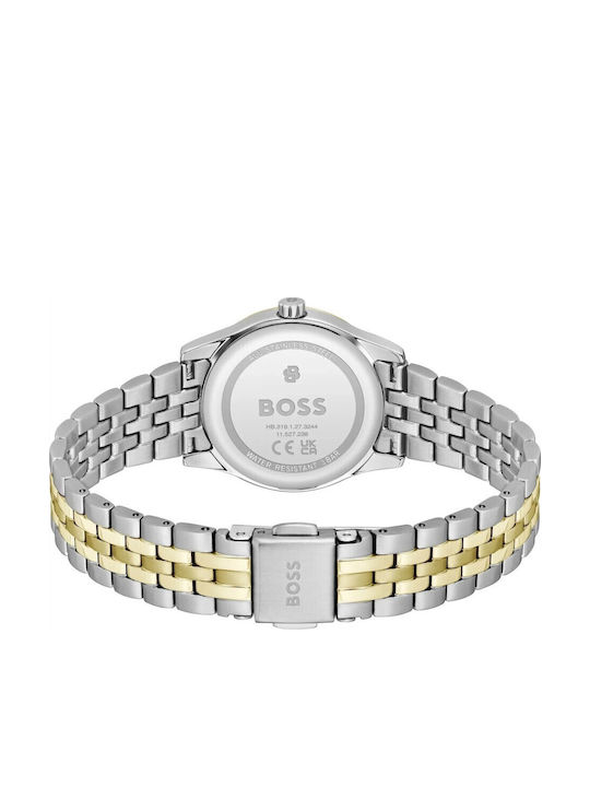 Boss Graceful Womens Watch Battery with Gold Metal Bracelet
