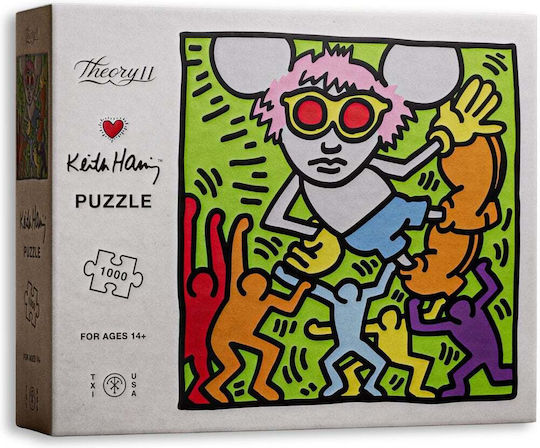 Keith Haring Andy Mouse Edition Keith Haring Andy Mouse Edition Puzzle 2D 1000 Piese