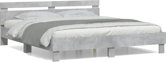 Κρεβάτι Υπέρδιπλο για Στρώμα 160x200cm