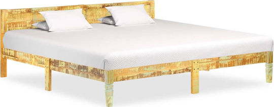 Κρεβάτι King Size για Στρώμα 200x200cm Μπεζ Κρεβάτι King Size για Στρώμα 200x200cm Μπεζ