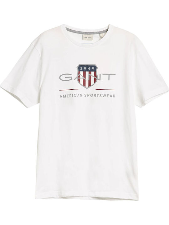 Archive Shield T-shirt Λευκό