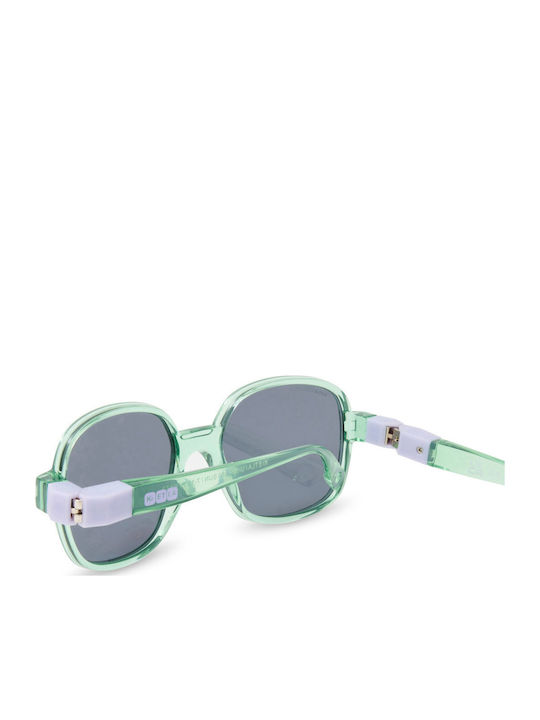 KiETLA Άθραυστα Oversized Παιδικά Γυαλιά Ηλίου με Polarized Φακό Γκρι για 4-7 Ετών