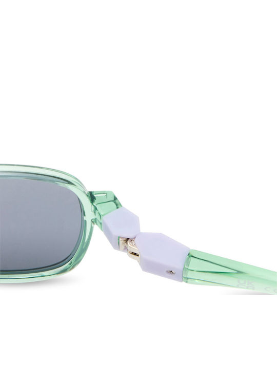 KiETLA Άθραυστα Oversized Παιδικά Γυαλιά Ηλίου με Polarized Φακό Γκρι για 4-7 Ετών