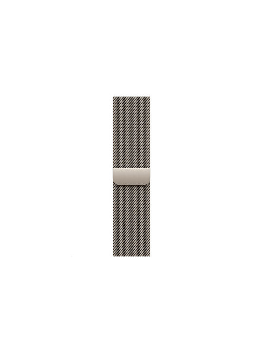 Apple Λουράκι Μπεζ (Apple Aw Band 42mm)