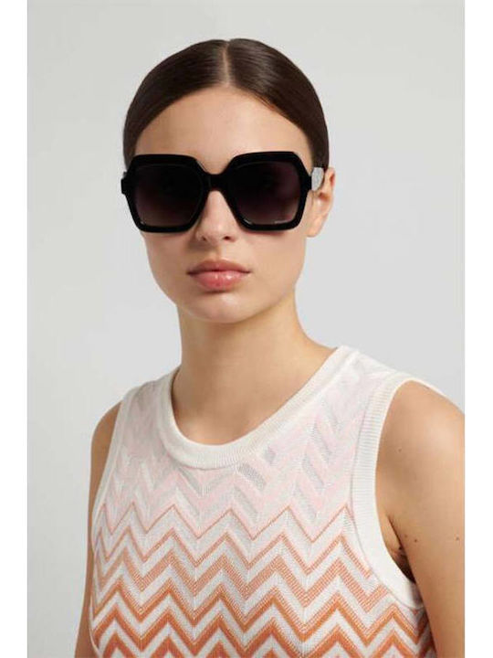 Missoni Дамски Слънчеви Очилa с Черна Пластмасова Рамка MIS 0273/S 807/9O