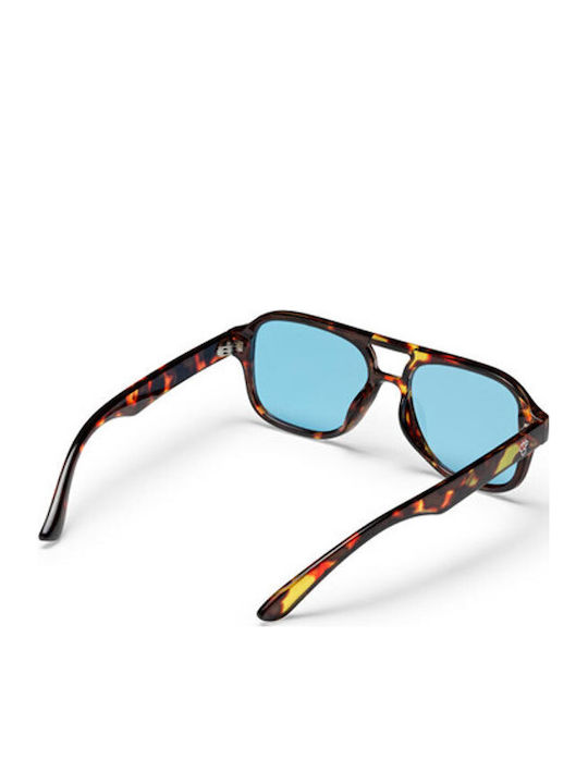 Chpo Turtle Unisex Sonnenbrillen mit Braun Schildkröte Rahmen 16135QA