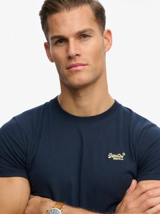 Athletic T-shirt Nautical Navy/Yellow