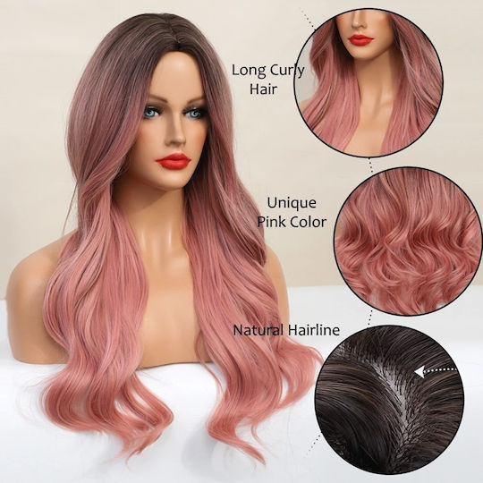 Animis Beauty Περούκα με Συνθετική Τρίχα 65cm