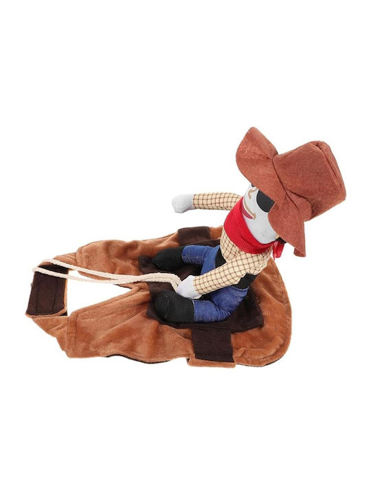 Animal Ganzkörperbekleidung für Hunde 18cm Cowboy-Kostüm