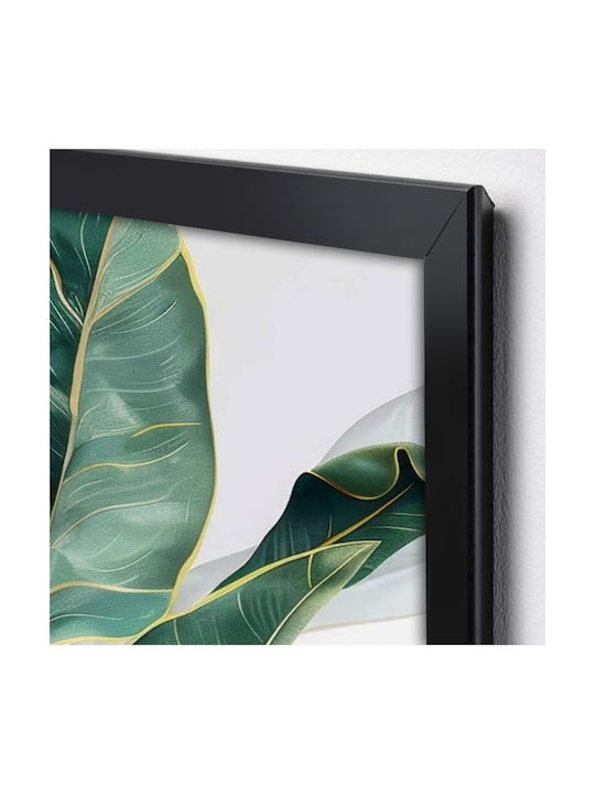 Megapap Botanical Leaves Hölzernes Gemälde 50x70cm GP052-0269
