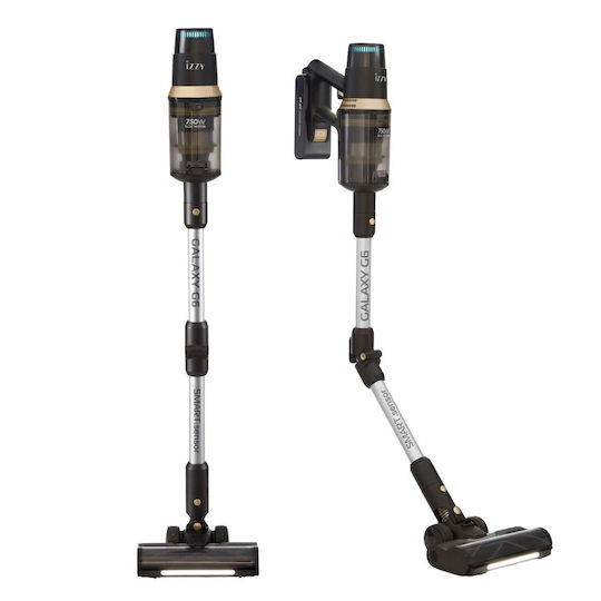 Izzy Galaxy G6 Rechargeable 2 in 1 Stick & Handheld Vacuum 29.6V Black
