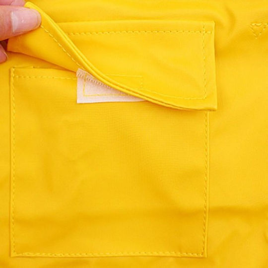 Animal Yellow Waterproof Dog Coat with 85cm Back Length