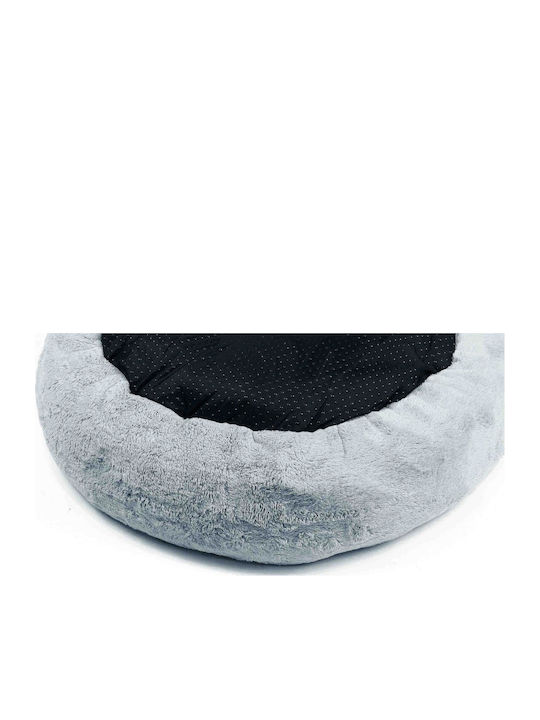 Animal Poof Dog Bed Gray 80x80cm