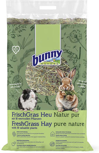 Bunny Nature Freshgrass Hay Grass for Guinea Pig, Rabbit and Hamster 750gr BU71115
