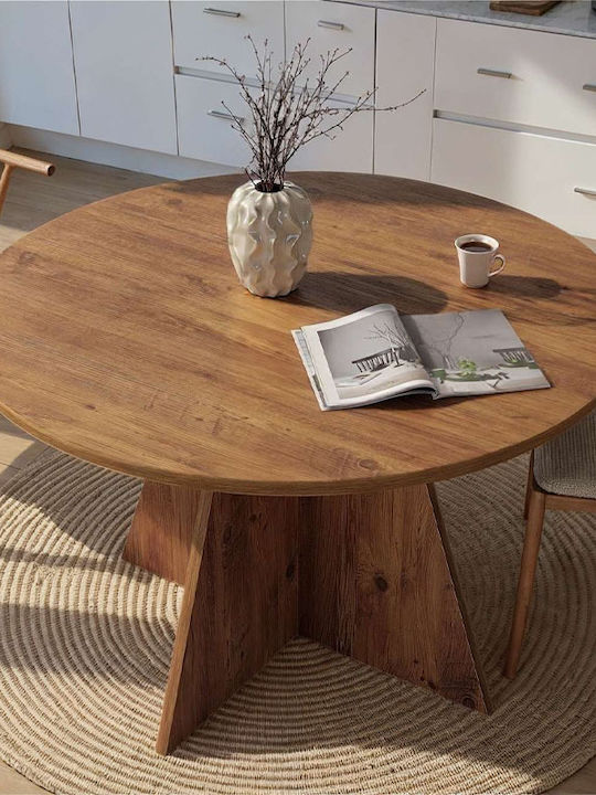 Virela Esszimmer- und Küchentisch Aus Holz Atlantic Pine 120x120x75cm GP052-0270