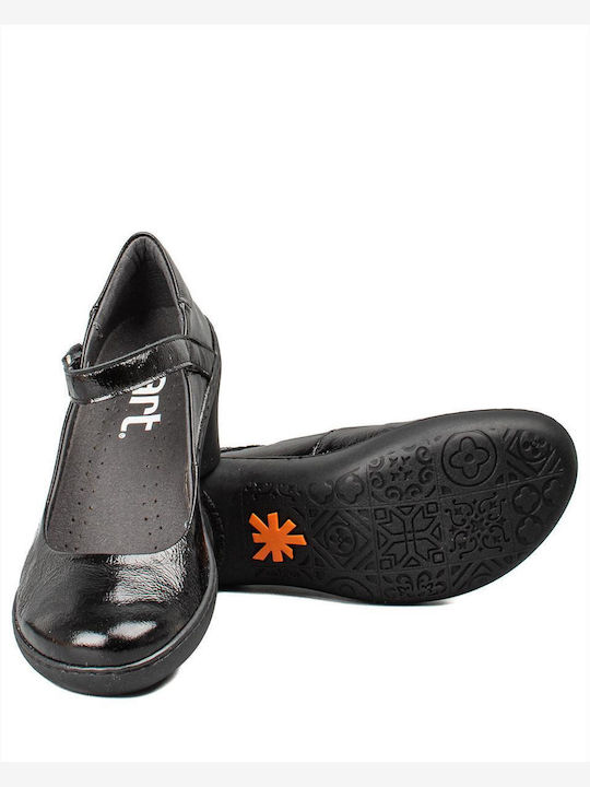Lackleder Pumps Schwarz