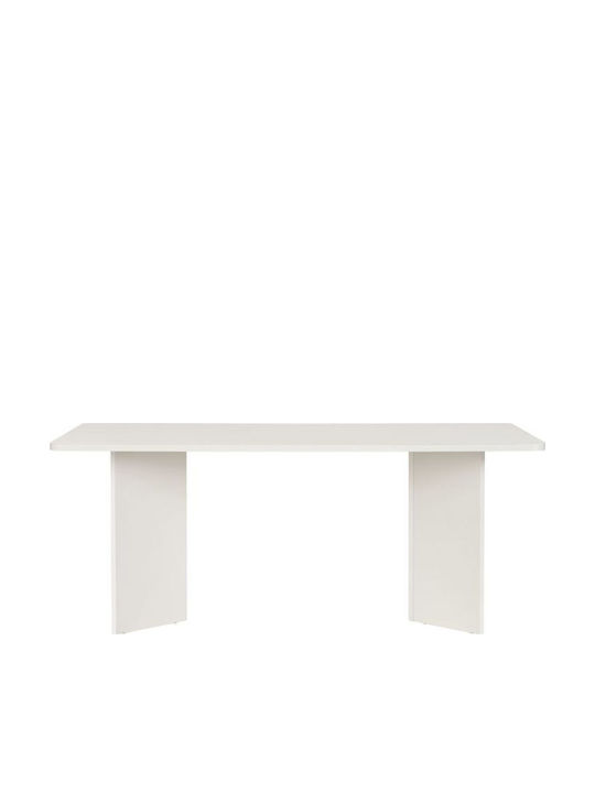Linza Esszimmer- und Küchentisch Holz Weiß 180x90x75cm