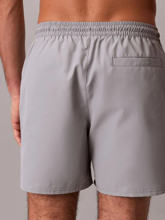 Medium Drawstring Men's Swimwear Shorts Gray Camo LV00N61045 VOF