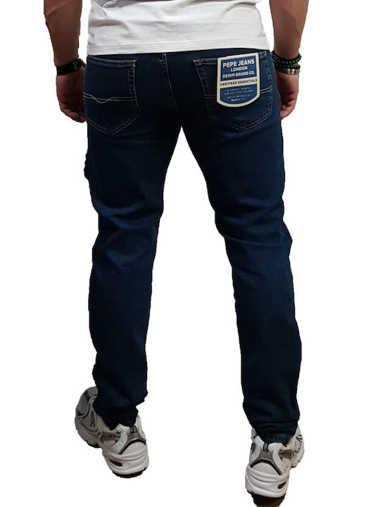 Pepe Jeans Ανδρικό Παντελόνι Τζιν Regular Fit Tapered Blue