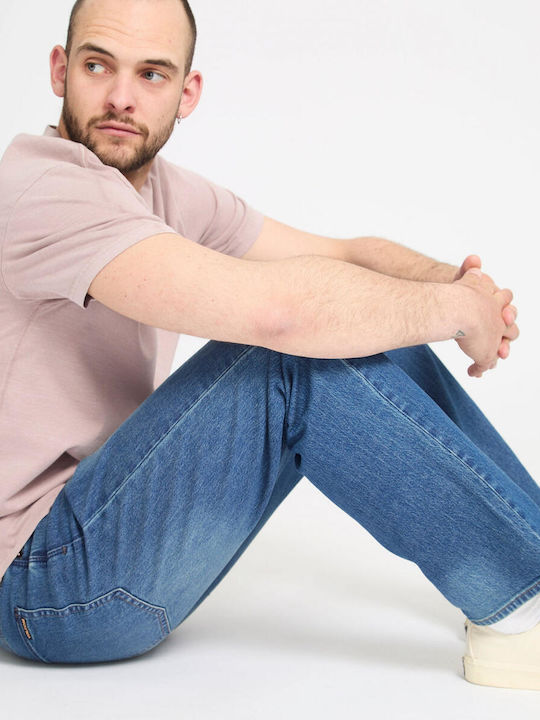Men's Jeans Pants with Regular Fit Blue