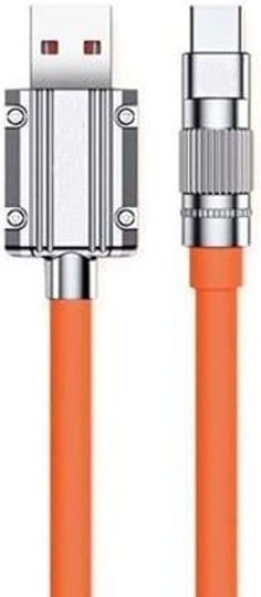 Treqa CA-8791 Regular USB 2.0 to Micro USB Cable Orange 1m 1 Piece