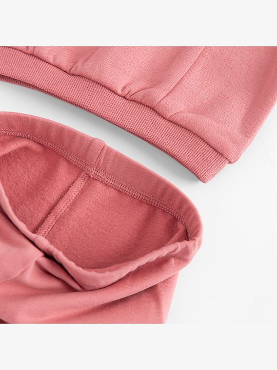 Kids Set with Leggings Winter 2 Pieces Pink