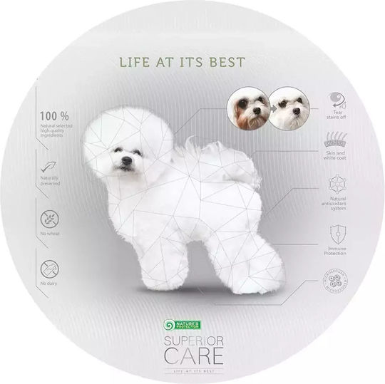 Nature's Protection Superior Care White Dogs 1.5kg Dry Food Grain-Free & Gluten-Free for Puppies with Fish