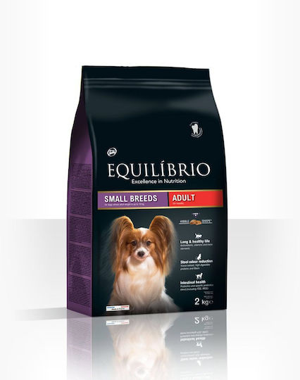 Equilibrio Adult Small 2kg Ξηρά Τροφή για Ενήλικους Σκύλους Μικρόσωμων Φυλών με Κοτόπουλο